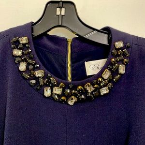 Size 6 Brand new Eliza J dress! Navy knee length